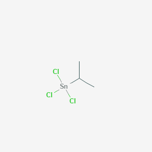 molecular formula C3H7Cl3Sn B12099842 Trichloro(propan-2-yl)stannane CAS No. 27440-55-7
