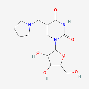 5-Pyrrolidinomethyluridine