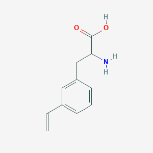 molecular formula C11H13NO2 B12099880 N-Fmoc-3-ethenyl-L-Phenylalanine 