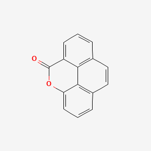 molecular formula C15H8O2 B1209990 5h-Phenanthro[4,5-bcd]pyran-5-one CAS No. 23702-49-0