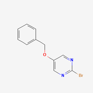 molecular formula C11H9BrN2O B12099998 5-(Benzyloxy)-2-bromopyrimidine 