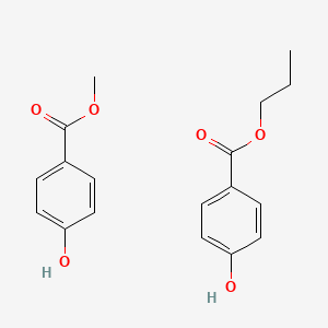molecular formula C18H20O6 B1210001 Grisaldon CAS No. 8014-03-7