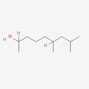 molecular formula C11H24O B1210013 6,8-Dimethylnonan-2-ol CAS No. 70214-77-6