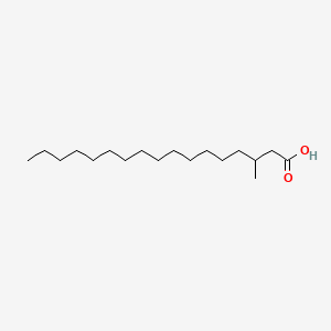 molecular formula C18H36O2 B1210014 3-Methylheptadecanoic acid CAS No. 60787-51-1