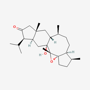 molecular formula C25H40O3 B1210016 Nitidasin CAS No. 199468-54-7