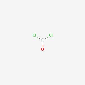 molecular formula COCl2<br>CCl2O B1210022 Phosgene CAS No. 75-44-5