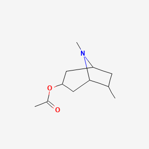 molecular formula C11H19NO2 B12100250 (3RS,6RS)-form, 3-O-Ac 