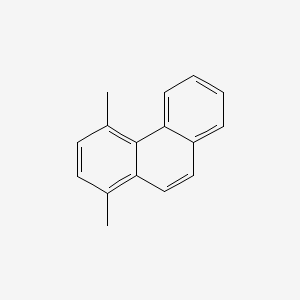 molecular formula C16H14 B1210028 1,4-Dimethylphenanthrene CAS No. 22349-59-3
