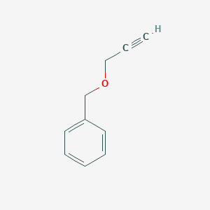 molecular formula C10H10O B121003 Benzyl propargyl ether CAS No. 4039-82-1