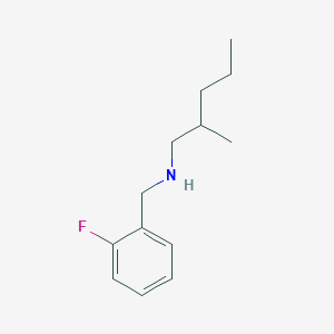 molecular formula C13H20FN B12100342 [(2-Fluorophenyl)methyl](2-methylpentyl)amine 