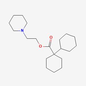 molecular formula C20H35NO2 B1210039 Dihexyverine CAS No. 561-77-3