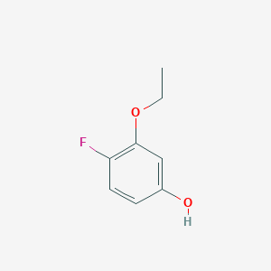 molecular formula C8H9FO2 B12100397 3-Ethoxy-4-fluorophenol 