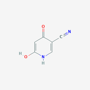 molecular formula C6H4N2O2 B121004 4,6-Dihydroxynicotinonitrile CAS No. 146391-91-5