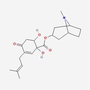 molecular formula C20H29NO5 B12100400 Consiculine 