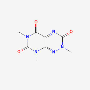 molecular formula C8H9N5O3 B1210041 2-Methyl-fervenulone CAS No. 22712-32-9
