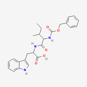 molecular formula C25H29N3O5 B12100424 Z-Ile-Trp-OH 
