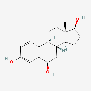 molecular formula C18H24O3 B1210051 6β-羟基雌二醇-17β CAS No. 3583-03-7