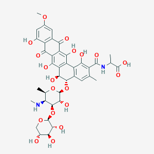 molecular formula C40H44N2O19 B1210053 7-Hydroxylpradimicin A 