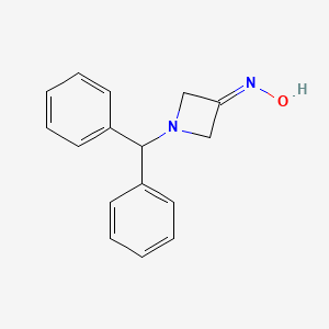 molecular formula C16H16N2O B12100576 n-Benzhydryl-3-(hydroxyimino)azetidine 