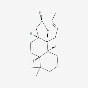 molecular formula C20H32 B1210061 Aphidicol-15-ene 