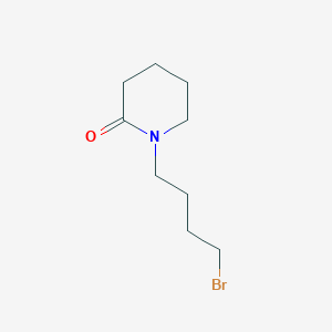 molecular formula C9H16BrNO B1210073 1-(4-Bromobutyl)-2-piperidinone 