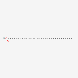 molecular formula C33H66O2 B1210082 Tritriacontanoic acid CAS No. 38232-03-0