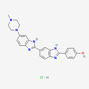 molecular formula C25H25ClN6O B1210083 Hoechst 33258 CAS No. 32089-25-1