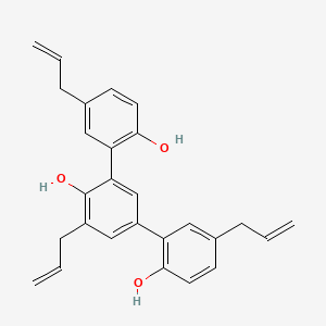 molecular formula C27H26O3 B1210085 马克兰醇 CAS No. 123941-73-1
