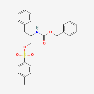 molecular formula C24H25NO5S B12100862 Z-D-Phenylalaninol O-(toluene-4-sulfo- 