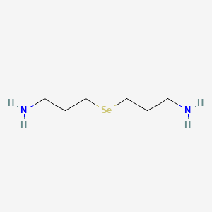 molecular formula C6H16N2Se B1210090 Selenohomolanthionamine CAS No. 58114-53-7