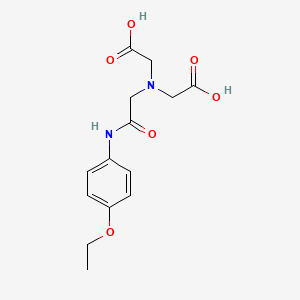 molecular formula C14H18N2O6 B1210091 4-Ethoxy-ida CAS No. 63245-29-4
