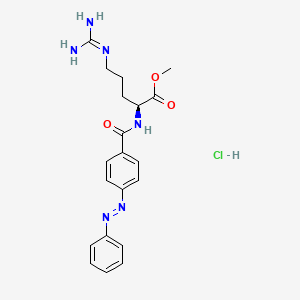 Phenylazobenzoylarginine methyl ether
