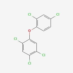 molecular formula C12H5Cl5O B1210112 2,2',4,4',5-Pentachlorodiphenyl ether CAS No. 60123-64-0