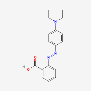 molecular formula C17H19N3O2 B1210116 Ethyl red CAS No. 76058-33-8