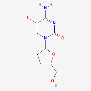 molecular formula C9H12FN3O3 B12101235 Endalin CAS No. 106908-12-7