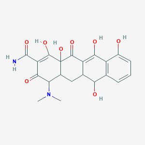 molecular formula C21H22N2O8 B12101386 Demethyltetracycline 