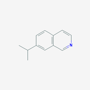 molecular formula C12H13N B12101446 7-(Propan-2-YL)isoquinoline 
