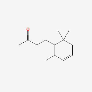 molecular formula C13H20O B1210149 4-(2,6,6-Trimethyl-1,3-cyclohexadien-1-yl)-2-butanone CAS No. 20483-36-7