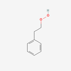 molecular formula C8H10O2 B1210152 2-Phenylethylhydroperoxide CAS No. 4794-16-5