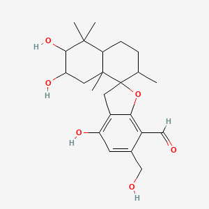 molecular formula C23H32O6 B1210157 Mer NF5003B CAS No. 159121-97-8