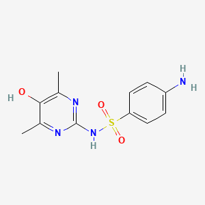 Benzenesulfonamide, 4-amino-N-(5-hydroxy-4,6-dimethyl-2-pyrimidinyl)-