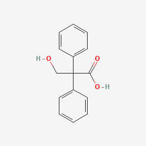 3-Hydroxy-2,2-diphenylpropionic acid