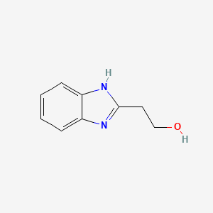 molecular formula C9H10N2O B1210209 2-(2-Hydroxyethyl)benzimidazole CAS No. 4857-01-6