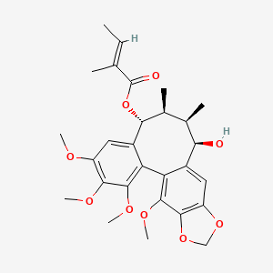 molecular formula C28H34O9 B1210216 Ananosin A 
