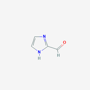 molecular formula C4H4N2O B121022 1H-imidazole-2-carbaldehyde CAS No. 10111-08-7
