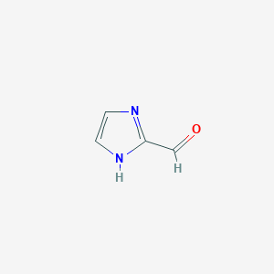molecular formula C4H4N2O B121022 1H-咪唑-2-甲醛 CAS No. 10111-08-7
