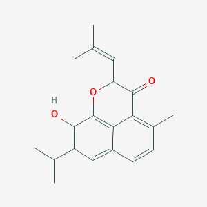 molecular formula C20H22O3 B12102292 Prionoid B 