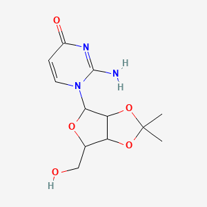 molecular formula C12H17N3O5 B12102352 2',3'-Isopropylidene-isocytidine 
