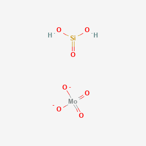 molecular formula H2MoO7Si-2 B1210243 Molybdatesilicate CAS No. 11121-25-8