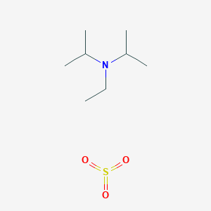 molecular formula C8H19NO3S B121025 N-ethyl-N-propan-2-ylpropan-2-amine;sulfur trioxide CAS No. 143413-58-5